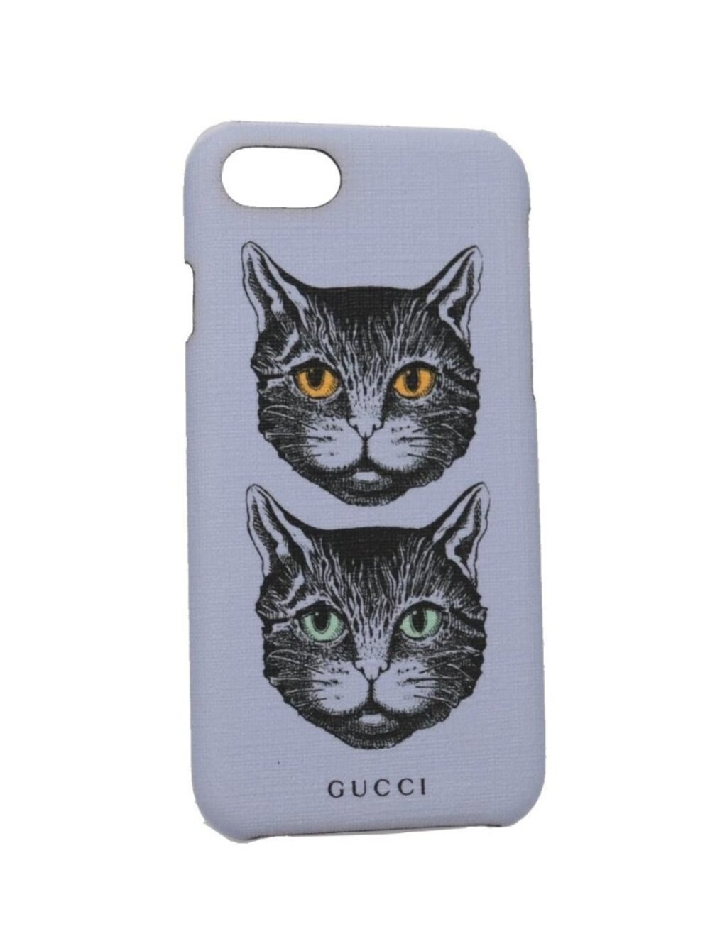 GUCCI Cat iphone8 iPhone Case PVC Leather Purple 548889